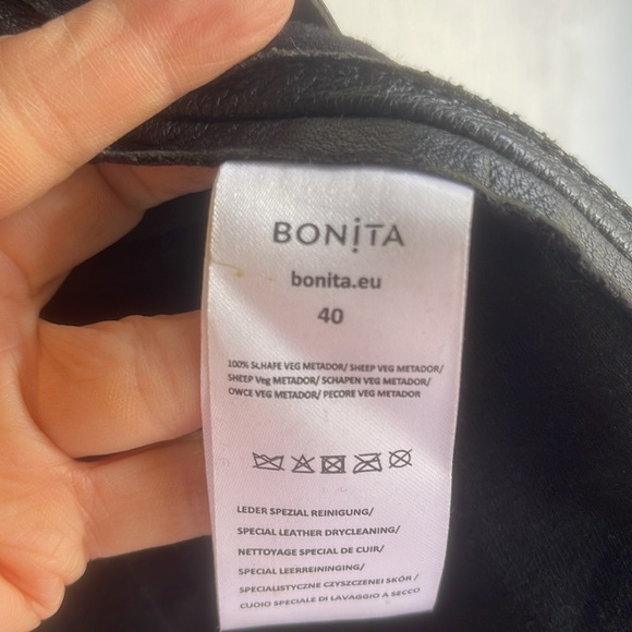 Black Sheep Leather Jacket Size 10 Made in Germany - Picture 10 of 10